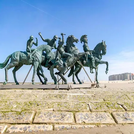 Апартаменты On Belgian Coast With Sea View Де-Хаан